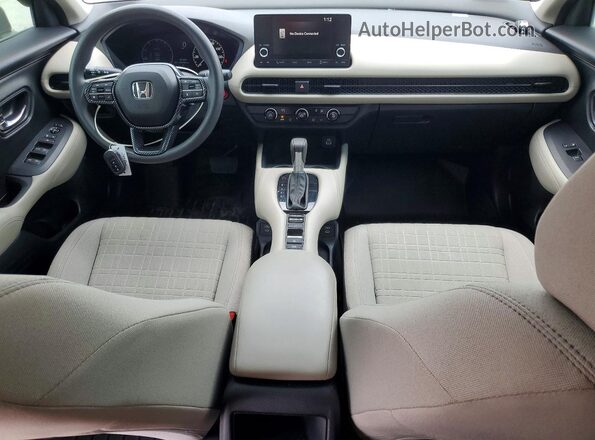 3CZRZ1H3XRM755422 2024 HONDA HR-V White Widok deski rozdzielczej