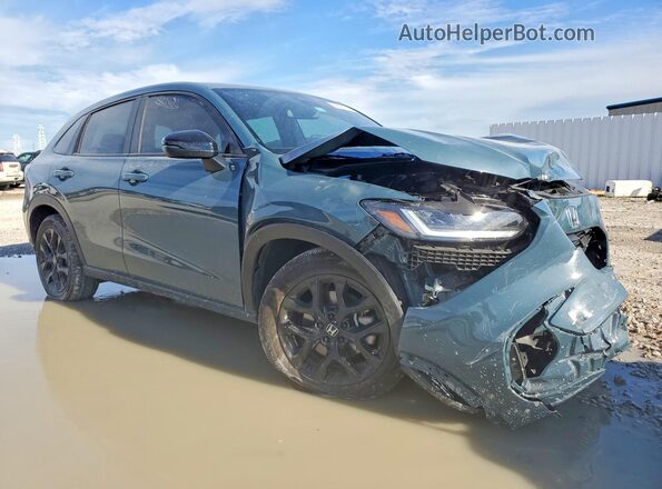 3CZRZ1H50SM753380 2025 HONDA HR-V Green Front right