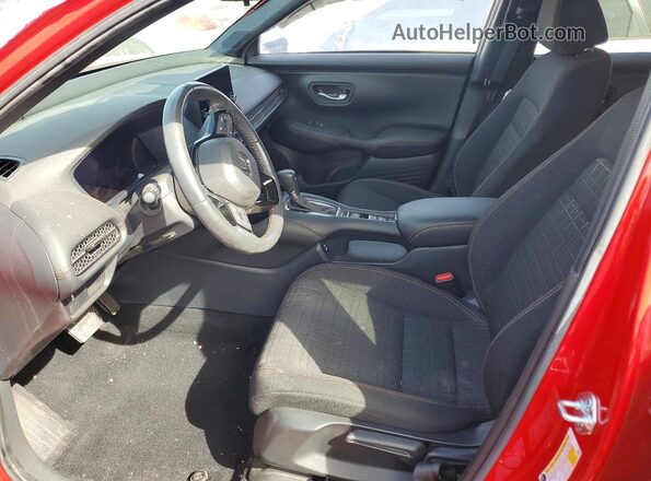 3CZRZ1H54RM748421 2024 HONDA HR-V Red Front interior view