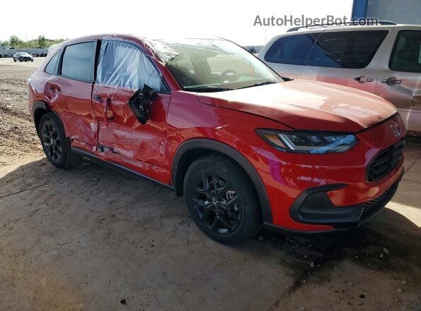 3CZRZ1H54RM748421 2024 HONDA HR-V Red Front right