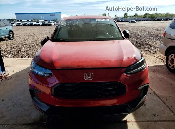 3CZRZ1H54RM748421 2024 HONDA HR-V Red Front view