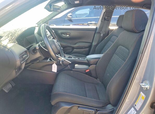 3CZRZ1H55PM700231 2023 HONDA HR-V Gray Widok wnętrza z przodu