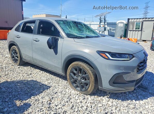 3CZRZ1H55PM700231 2023 HONDA HR-V Gray Przód prawy