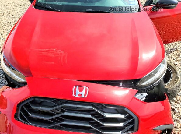 3CZRZ1H55RM721731 2024 HONDA HR-V Red Engine compartment view