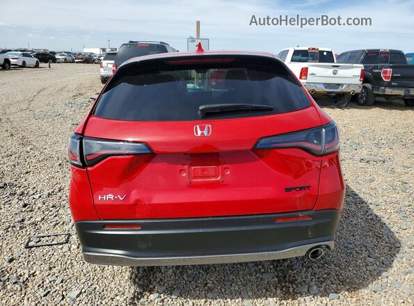 3CZRZ1H55RM721731 2024 HONDA HR-V Red Rear view