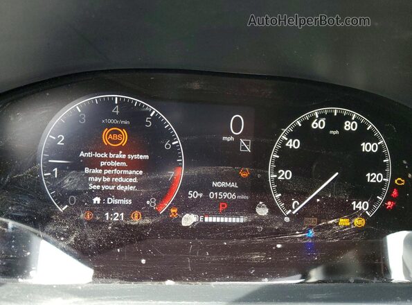 3CZRZ1H57SM708985 2025 HONDA HR-V Бирюзовый Вид щитка приборов
