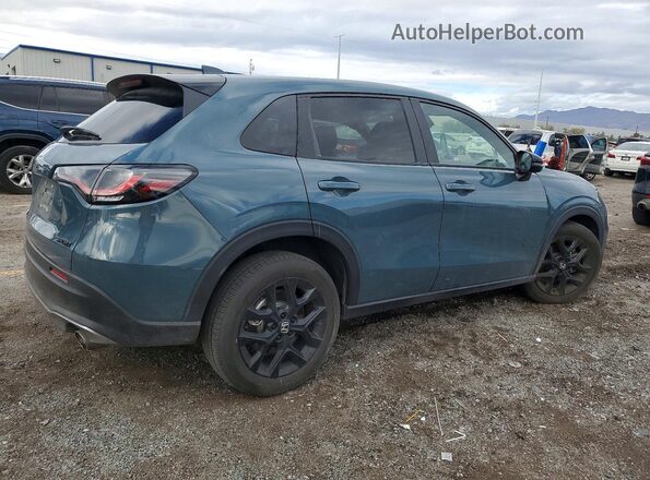 3CZRZ1H57SM708985 2025 HONDA HR-V Бирюзовый Задняя правая четверть