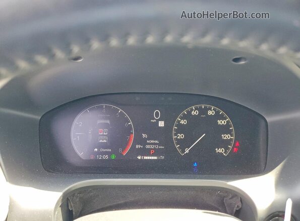 3CZRZ1H72SM718678 2025 HONDA HR-V Silver Instrument cluster view