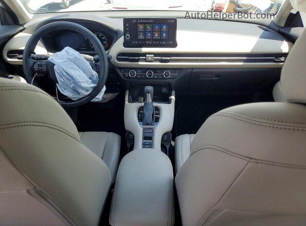 3CZRZ1H72SM718678 2025 HONDA HR-V Silver Dashboard view