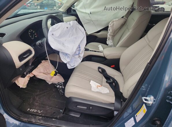 3CZRZ1H75TM733452 2026 HONDA HR-V Синий Вид салона спереди