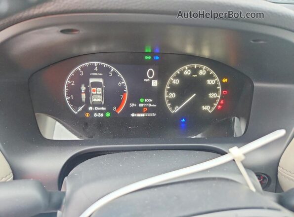 3CZRZ1H75TM733452 2026 HONDA HR-V Синий Вид щитка приборов