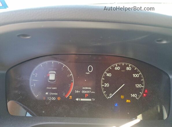 3CZRZ1H77TM724039 2026 HONDA HR-V Серебряный Вид щитка приборов