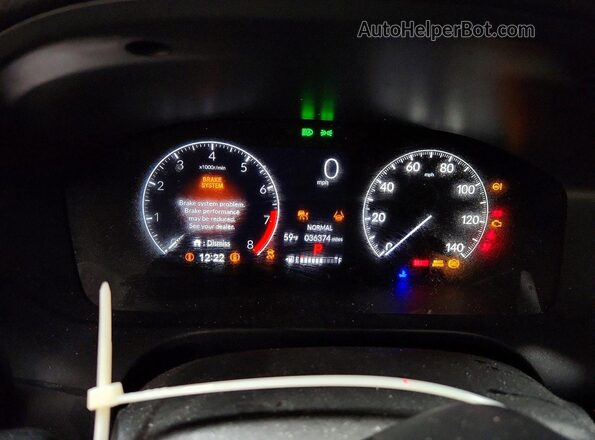 3CZRZ1H78TM706049 2026 HONDA HR-V Черный Вид щитка приборов