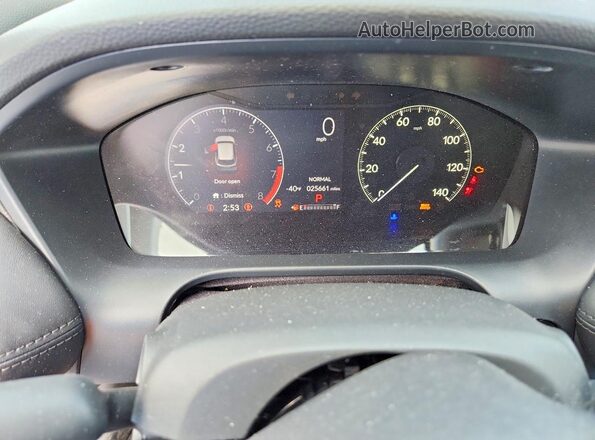 3CZRZ2H34PM704131 2023 HONDA HR-V Серый Вид щитка приборов