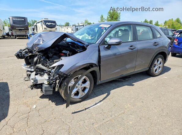 3CZRZ2H34PM704131 2023 HONDA HR-V Серый Передняя левая четверть