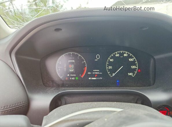 3CZRZ2H36RM737599 2024 HONDA HR-V Charcoal Widok zestawu wskaźników