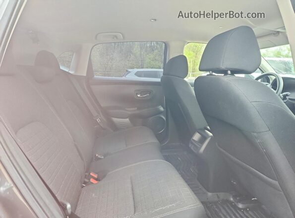 3CZRZ2H36RM737599 2024 HONDA HR-V Charcoal Widok wnętrza z tyłu