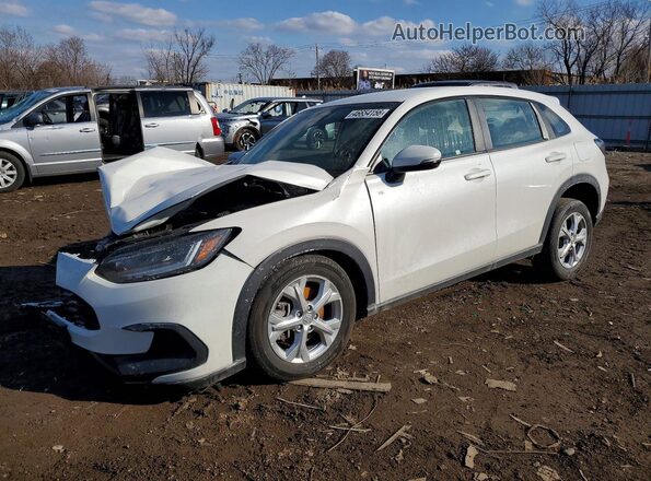 3CZRZ2H38SM761425 2025 HONDA HR-V White Առջևի ձախ երեք քառորդ տեսարան