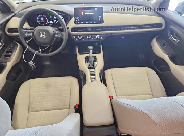 3CZRZ2H39PM707753 2023 HONDA HR-V Белый Вид панели приборов
