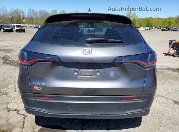 3CZRZ2H3XPM721029 2023 HONDA HR-V Gray უკანა ხედი