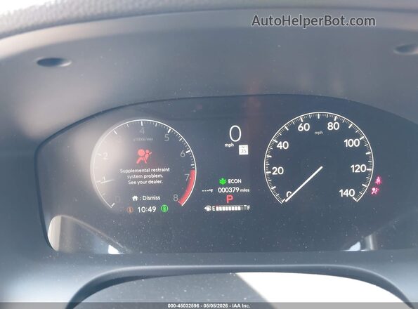 3CZRZ2H50TM705644 2026 HONDA HR-V White Widok tylnych siedzeń