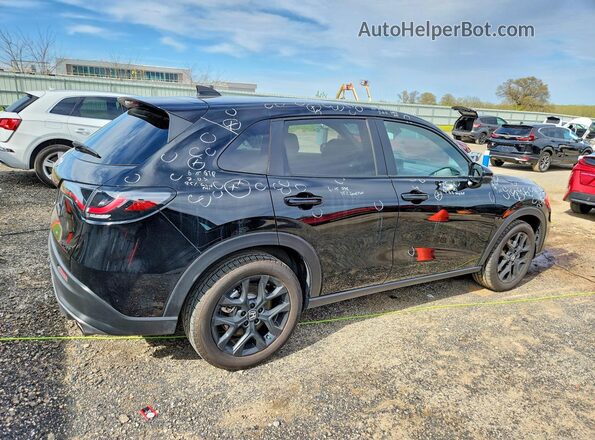 3CZRZ2H51RM764453 2024 HONDA HR-V Black Հետևի աջ