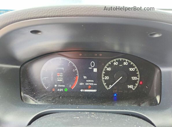 3CZRZ2H51RM764453 2024 HONDA HR-V Black Սարքավորումների վահանակի տեսք