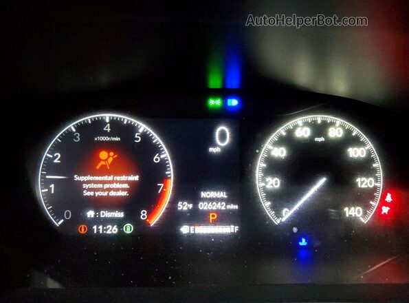 3CZRZ2H52SM772745 2025 HONDA HR-V Серый Вид щитка приборов