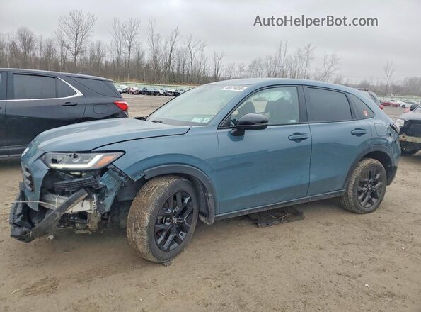 3CZRZ2H53PM705725 2023 HONDA HR-V Синий Передняя левая четверть