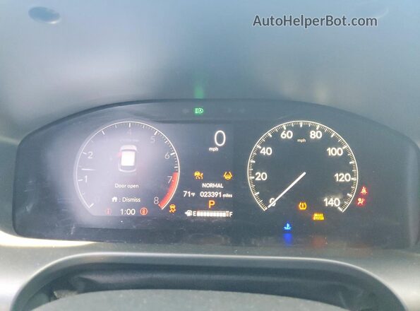 3CZRZ2H53PM749305 2023 HONDA HR-V Серый Вид щитка приборов