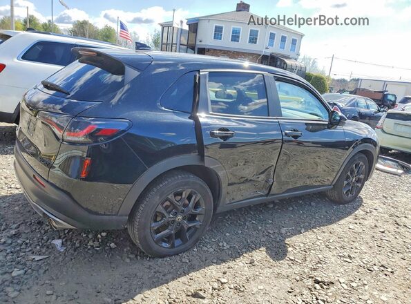 3CZRZ2H54SM746695 2025 HONDA HR-V Черный Задняя правая четверть