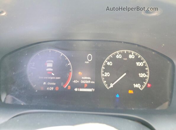 3CZRZ2H55PM722249 2023 HONDA HR-V Black Սարքավորումների վահանակի տեսք