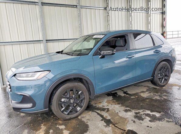 3CZRZ2H57SM770943 2025 HONDA HR-V Teal Передня ліва чверть