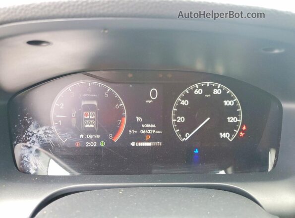 3CZRZ2H58PM718051 2023 HONDA HR-V Черный Вид щитка приборов