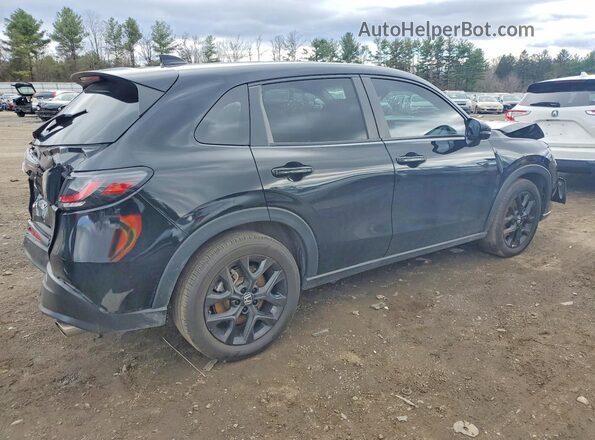 3CZRZ2H58PM718051 2023 HONDA HR-V Черный Задняя правая четверть
