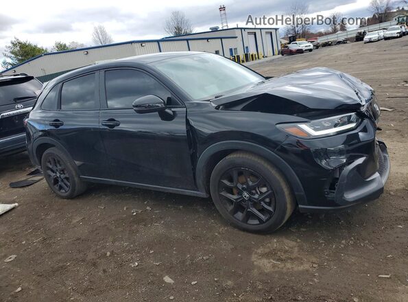 3CZRZ2H58PM718051 2023 HONDA HR-V Черный Передняя правая четверть