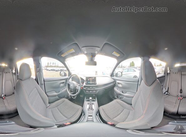 3CZRZ2H58PM718051 2023 HONDA HR-V Черный Панорамный вид салона 360°