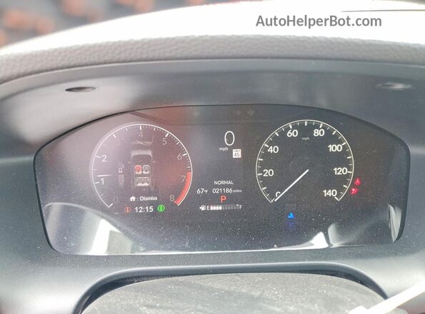 3CZRZ2H58RM700622 2024 HONDA HR-V Серый Вид щитка приборов