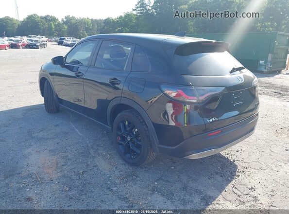 3CZRZ2H58RM756138 2024 HONDA HR-V Черный Задняя левая четверть