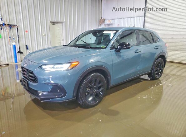 3CZRZ2H58SM756422 2025 HONDA HR-V Синий Передняя левая четверть