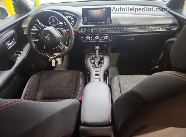 3CZRZ2H5XRM731547 2024 HONDA HR-V Gray Вид панелі приладів
