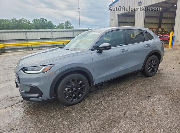 3CZRZ2H5XRM731547 2024 HONDA HR-V Gray Передня ліва чверть