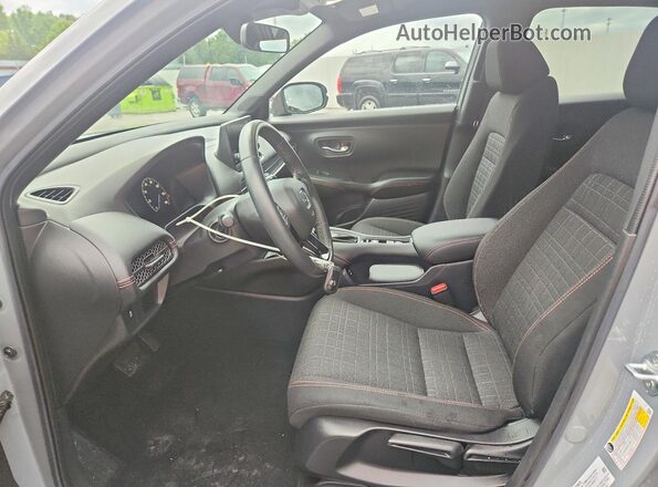 3CZRZ2H5XRM731547 2024 HONDA HR-V Gray Вид салону спереду