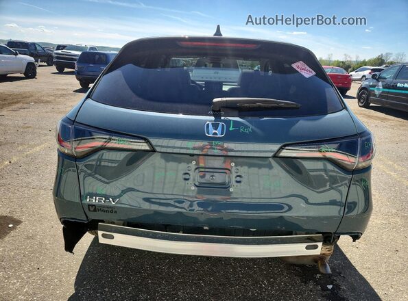 3CZRZ2H76SM788061 2025 HONDA HR-V Turquoise Вид ззаду