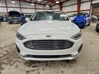 2019 Ford Fusion White vin: 3FA6P0CD0KR150980