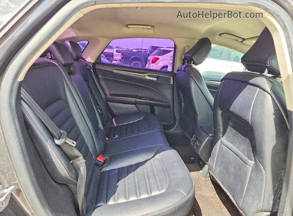 3FA6P0CD0LR131668 2020 FORD FUSION Gray Вид задніх сидінь