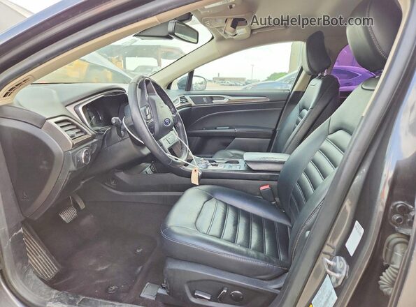 3FA6P0CD0LR131668 2020 FORD FUSION Gray Вид салону спереду