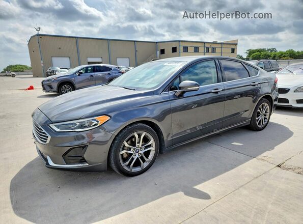 3FA6P0CD0LR131668 2020 FORD FUSION Gray Передня ліва чверть