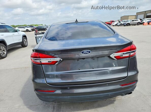 3FA6P0CD0LR131668 2020 FORD FUSION Gray Вид ззаду