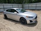 2019 Ford Fusion Sel Silver vin: 3FA6P0CD1KR238310